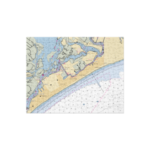 Newport Marine (Brigantine, NJ) NOAA Chart Jigsaw Puzzle