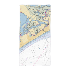 Newport Marine (Brigantine, NJ) NOAA Chart Towel