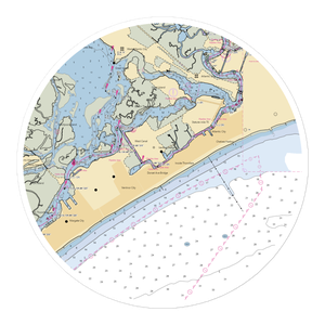 Newport Marine (Brigantine, NJ) NOAA Chart Sticker