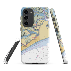 Doc of the Bay (Brigantine, NJ) NOAA Chart Samsung Phone Case