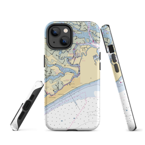 Doc of the Bay (Brigantine, NJ) NOAA Chart  Tough iPhone Case