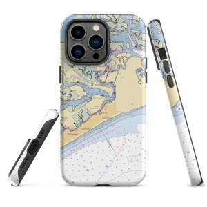 Doc of the Bay (Brigantine, NJ) NOAA Chart  Tough iPhone Case