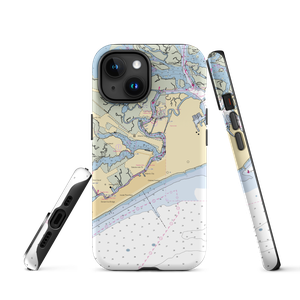 Doc of the Bay (Brigantine, NJ) NOAA Chart  Tough iPhone Case