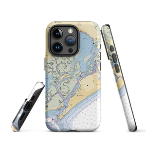 Peek-A-Boo Marina (Longport, NJ) NOAA Chart  Tough iPhone Case