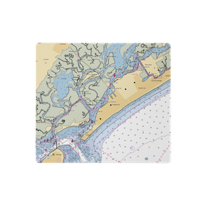 Captain Andy's Marina (Longport, NJ) NOAA Chart  Gaming Mouse Pad