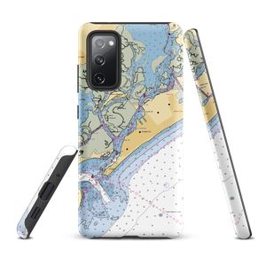 Blue Water Marina (Longport, NJ) NOAA Chart Samsung Phone Case