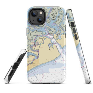 Golden Nugget Farley State Marina (Brigantine, NJ) NOAA Chart  Tough iPhone Case