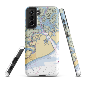 Golden Key Yacht Club (Brigantine, NJ) NOAA Chart Samsung Phone Case