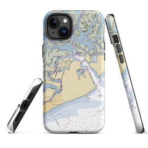 Golden Key Yacht Club (Brigantine, NJ) NOAA Chart  Tough iPhone Case