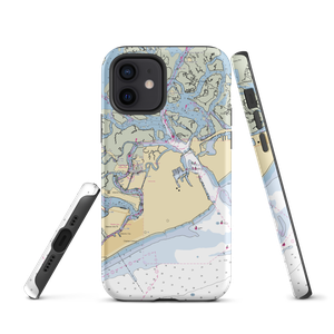 Golden Key Yacht Club (Brigantine, NJ) NOAA Chart  Tough iPhone Case