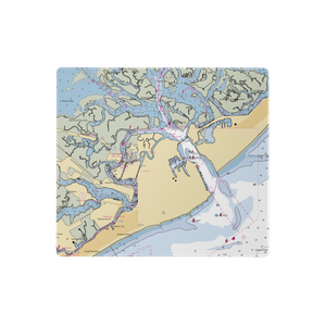 Golden Key Yacht Club (Brigantine, NJ) NOAA Chart  Gaming Mouse Pad