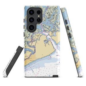 Kammerman's Atlantic City Marina (Brigantine, NJ) NOAA Chart Samsung Phone Case