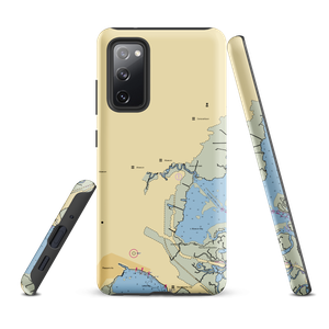 Absecon Bay Sportsman Ctr (Brigantine, NJ) NOAA Chart Samsung Phone Case