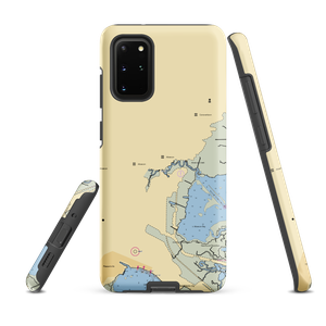 Absecon Bay Sportsman Ctr (Brigantine, NJ) NOAA Chart Samsung Phone Case