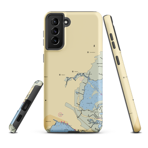 Absecon Bay Sportsman Ctr (Brigantine, NJ) NOAA Chart Samsung Phone Case