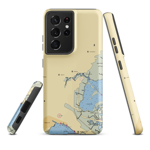 Up The Creek Marina (Brigantine, NJ) NOAA Chart Samsung Phone Case