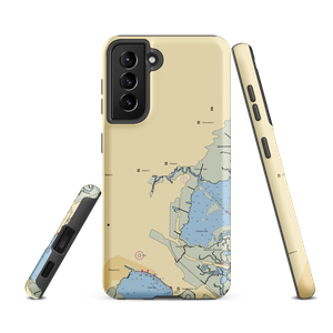 Up The Creek Marina (Brigantine, NJ) NOAA Chart Samsung Phone Case