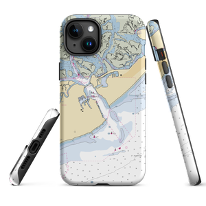 Historic Gardner's Basin (Brigantine, NJ) NOAA Chart  Tough iPhone Case