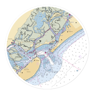 Seaview Harbor Marina (Longport, NJ) NOAA Chart Sticker