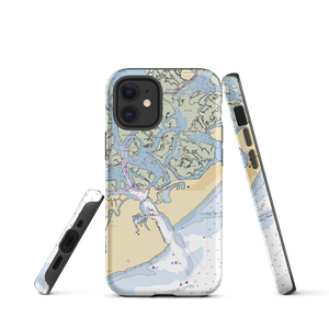 Brigantine Marina & Paddle Club (Brigantine, NJ) NOAA Chart  Tough iPhone Case