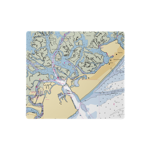 Brigantine Marina & Paddle Club (Brigantine, NJ) NOAA Chart  Gaming Mouse Pad