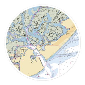 Brigantine Marina & Paddle Club (Brigantine, NJ) NOAA Chart Sticker