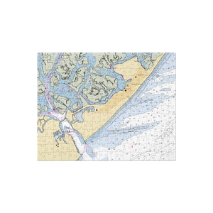 Conway's Marina (Brigantine, NJ) NOAA Chart Jigsaw Puzzle