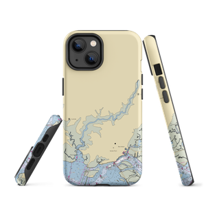 Ocean Heights Marina (Egg Harbor Township, NJ) NOAA Chart  Tough iPhone Case