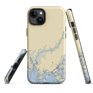 Ocean Heights Marina (Egg Harbor Township, NJ) NOAA Chart  Tough iPhone Case