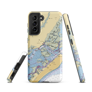 Graef Boat Yard (Egg Harbor Township, NJ) NOAA Chart Samsung Phone Case