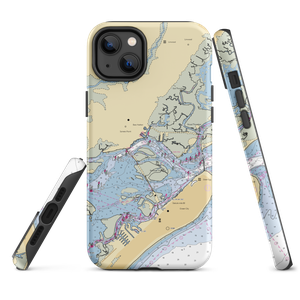 Graef Boat Yard (Egg Harbor Township, NJ) NOAA Chart  Tough iPhone Case