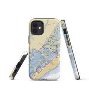 Graef Boat Yard (Egg Harbor Township, NJ) NOAA Chart  Tough iPhone Case