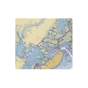 Graef Boat Yard (Egg Harbor Township, NJ) NOAA Chart  Gaming Mouse Pad