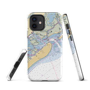 Ocean City Yacht Club (Ocean City, NJ) NOAA Chart  Tough iPhone Case