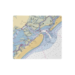 Ocean City Yacht Club (Ocean City, NJ) NOAA Chart  Gaming Mouse Pad