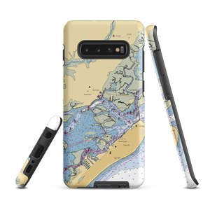 Somers Point Municipal Marina (Ocean City, NJ) NOAA Chart Samsung Phone Case