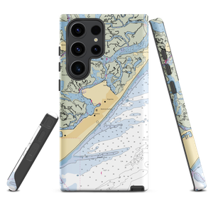 Brigantine Yacht Club (Brigantine, NJ) NOAA Chart Samsung Phone Case