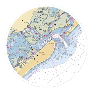 McGlades Marina (Ocean City, NJ) NOAA Chart Sticker