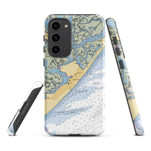 Deebold Boat Yard (Brigantine, NJ) NOAA Chart Samsung Phone Case