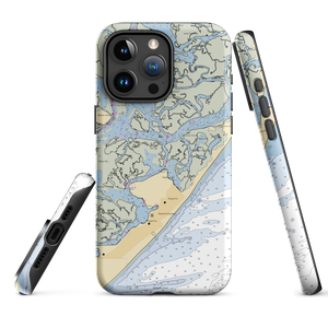 North Port Marina (Brigantine, NJ) NOAA Chart  Tough iPhone Case