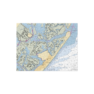 North Port Marina (Brigantine, NJ) NOAA Chart Jigsaw Puzzle