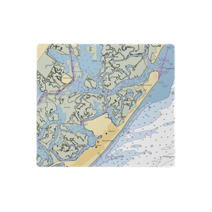 North Port Marina (Brigantine, NJ) NOAA Chart  Gaming Mouse Pad