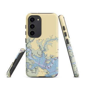 Bay Breeze Village (Egg Harbor Township, NJ) NOAA Chart Samsung Phone Case