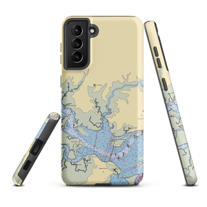 Bay Breeze Village (Egg Harbor Township, NJ) NOAA Chart Samsung Phone Case