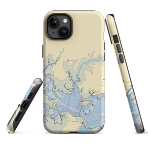 Bay Breeze Village (Egg Harbor Township, NJ) NOAA Chart  Tough iPhone Case