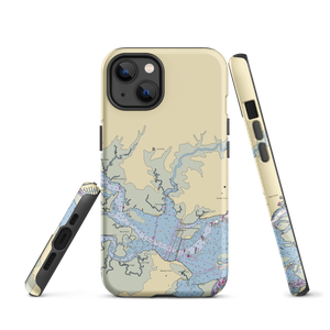 Bay Breeze Village (Egg Harbor Township, NJ) NOAA Chart  Tough iPhone Case