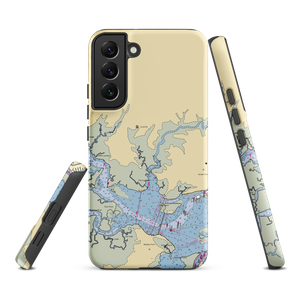 Somerset Cove Marina (Egg Harbor Township, NJ) NOAA Chart Samsung Phone Case