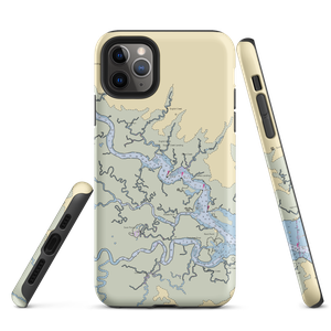 English Creek Manor (Egg Harbor Township, NJ) NOAA Chart  Tough iPhone Case