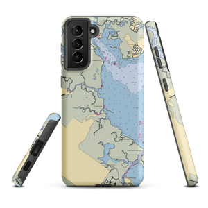 Oyster Creek Inn Restaurant And Boat Bar (New Gretna, NJ) NOAA Chart Samsung Phone Case