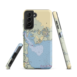 Great Bay Marina (New Gretna, NJ) NOAA Chart Samsung Phone Case